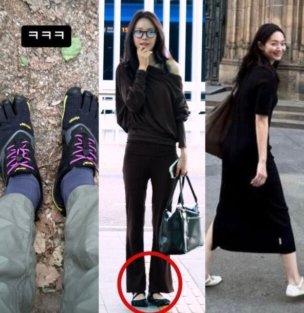 손나은 발가락 신발, 이효리·신민아까지…셀럽 3인이 증명한 것