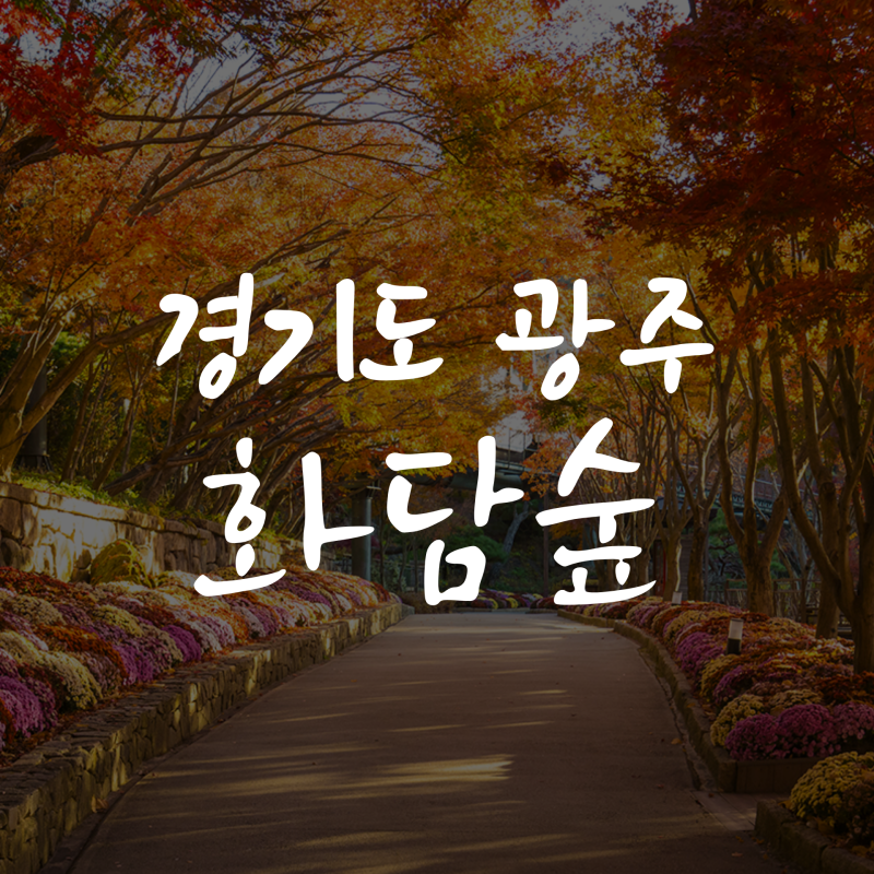 서울근교 주말에 아이와 가볼만한 곳 사전예약 필수 경기도 광주 화담숲 실패없는 하루 연계....