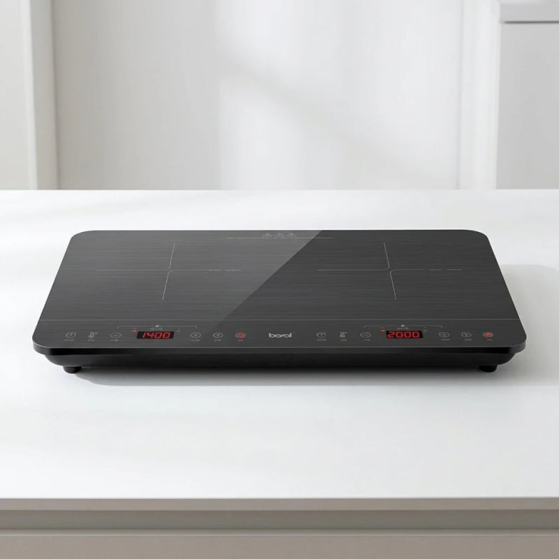 보랄 더 셰프 대형 2구 인덕션, BR-D3500FS, 일반형, 1개