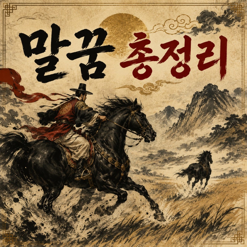 말꿈 총정리｜말을 타거나 말이 달아나는 꿈