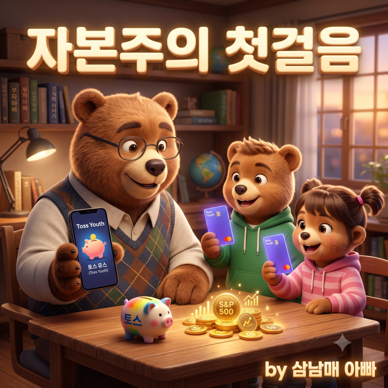 [삼남매 자본주의 교육] 토스 용돈기입장과 유스카드로 가르치는 초등학생 용돈 관리법 (feat.....
