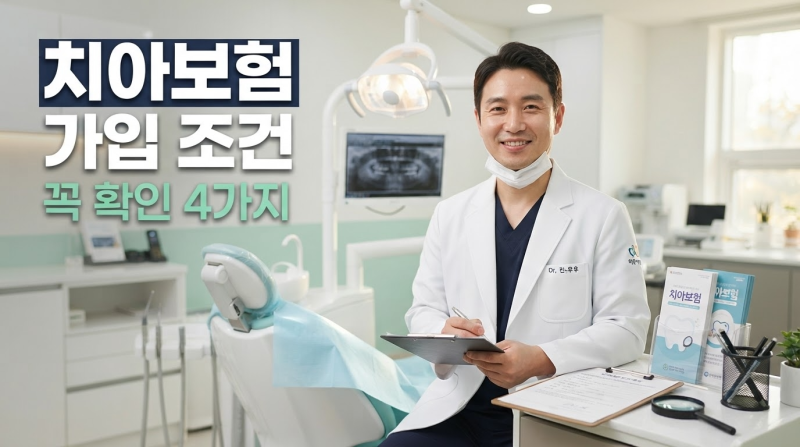 치아보험 가입 조건 필수 체크: 고지의무부터 임플란트 보장 기준까지