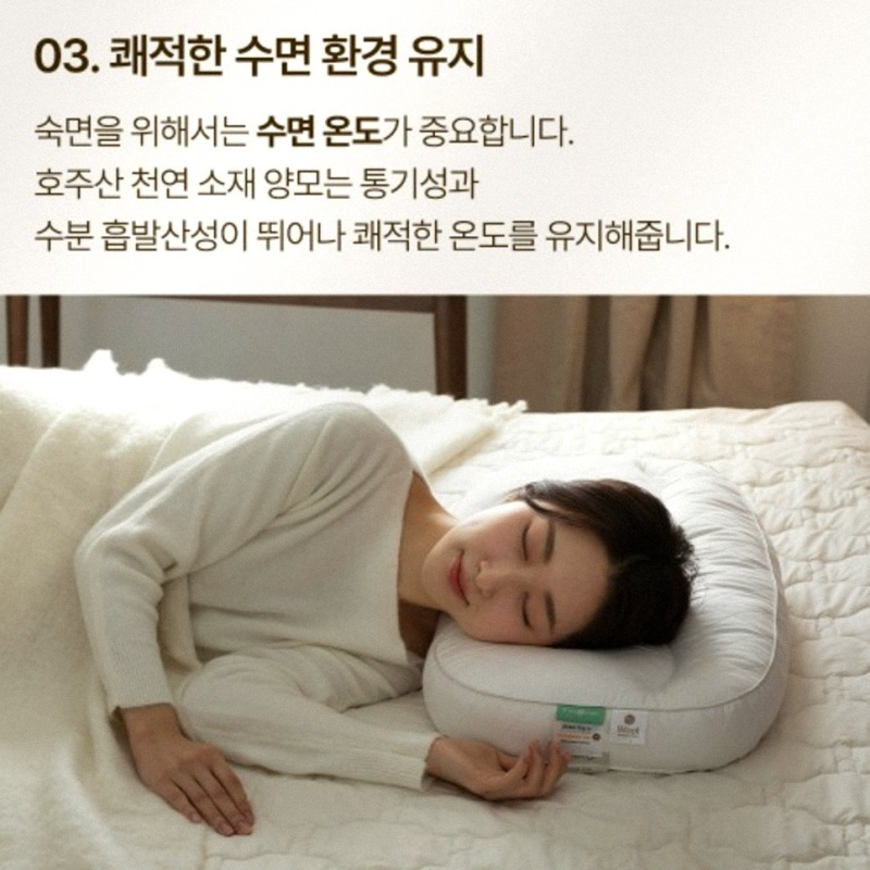 슬립앤슬립 아이유 깊은잠 베개 S 냉감커버 후기 낮은 경추 베개 추천