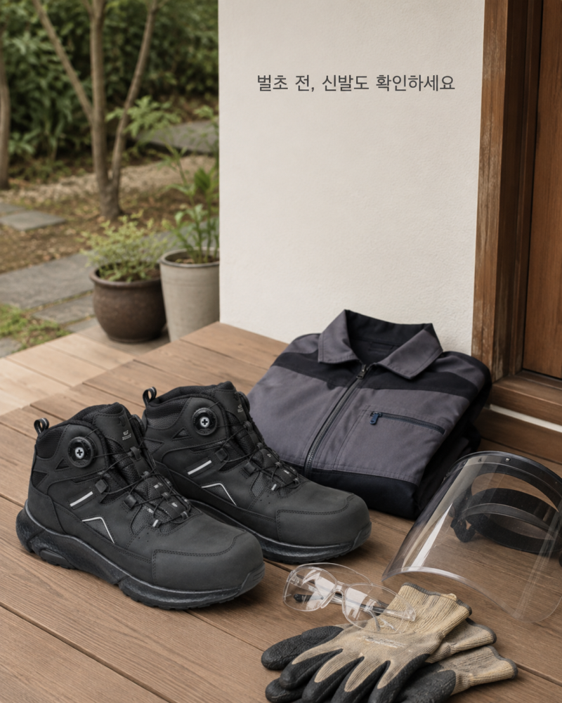 추석 벌초 작업화 고르는 법, 몽크로스 XM-5D 안전화 살펴보기