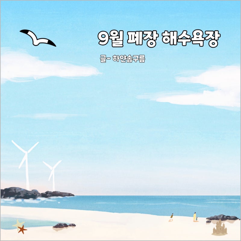 8월 말 9월 해수욕장 폐장 물놀이 가능한 바닷가 어디? 지역별 총정리