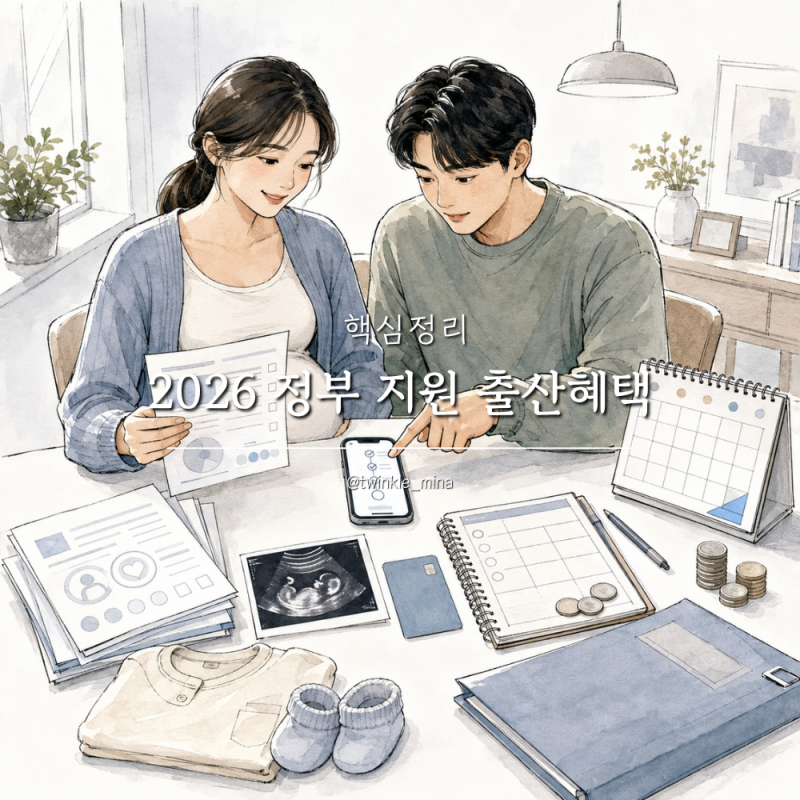 2026 임신출산 정부 지원 출산혜택 핵심정리