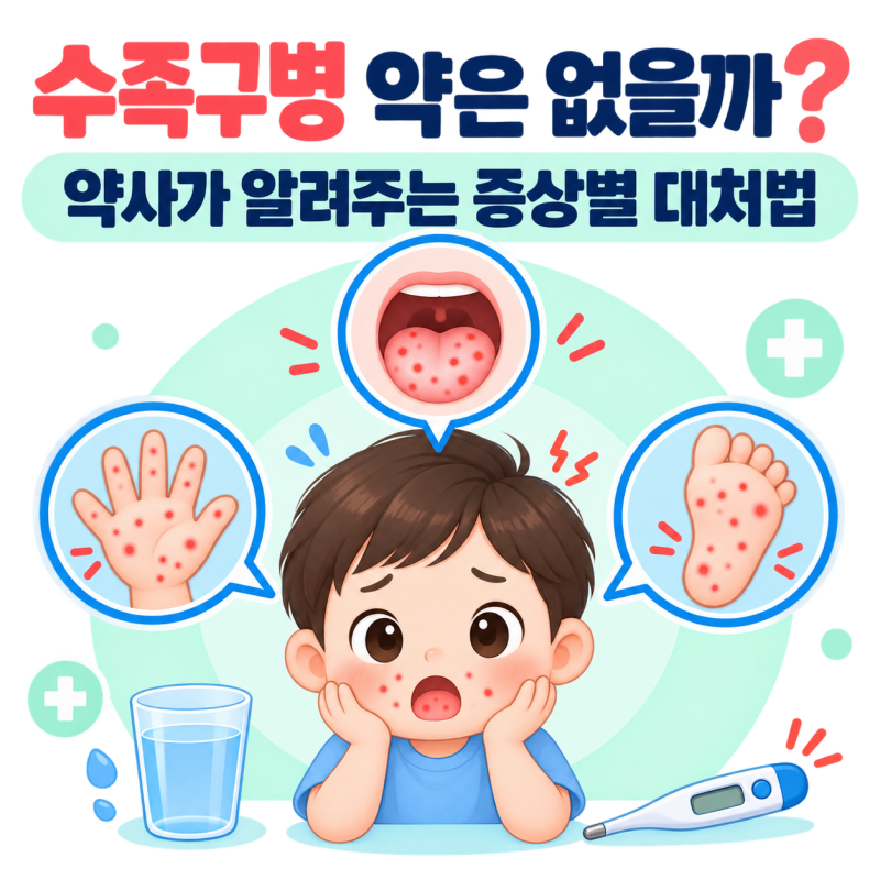 수족구병 약은 없을까? 약사가 알려주는 입안 통증·해열제 대처법