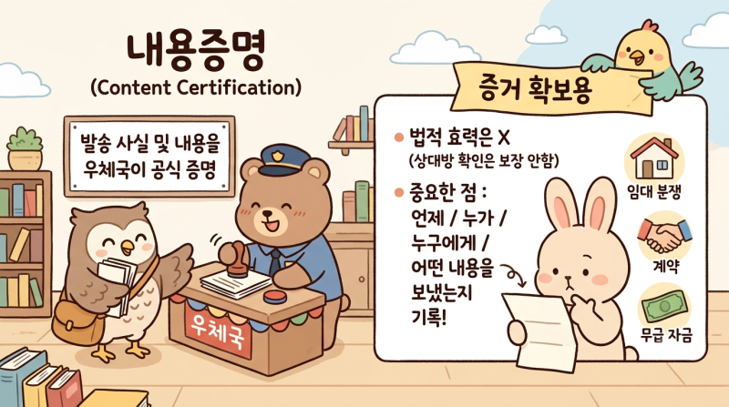 내용증명 발송 비용 총정리, 인터넷우체국으로 집에서 접수하는 법