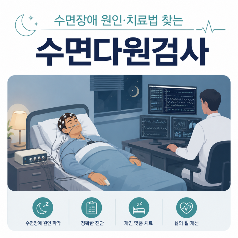 수원 수면다원검사 잘하는 곳, 어떤 기준으로 골라야 할까