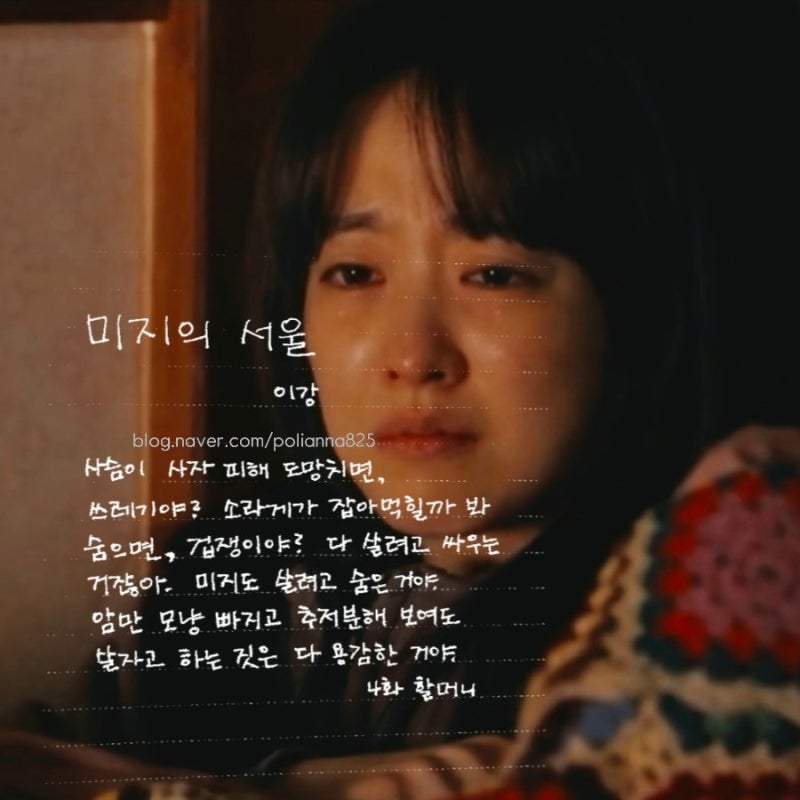 미지의 서울 소라게 사슴 할머니 명대사 박보영 차기작 손석구와 로코 영화 '너와 함께라면'