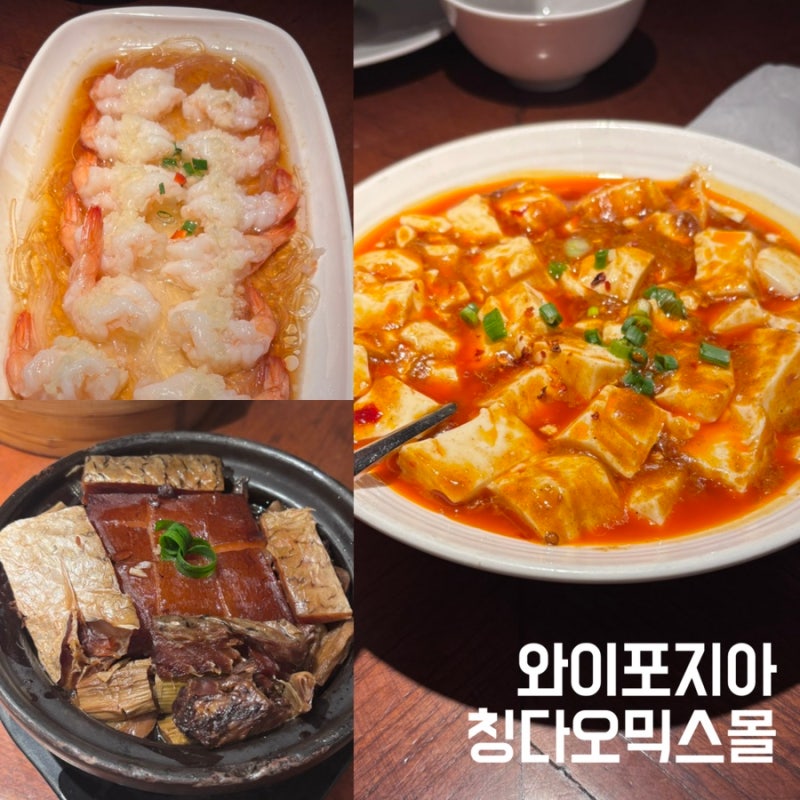 [️✈ 칭다오 여행기] -믹스몰 '와이포지아' 솔직후기 (고덕지도, 메뉴, 주문방법, 웨이팅 꿀....