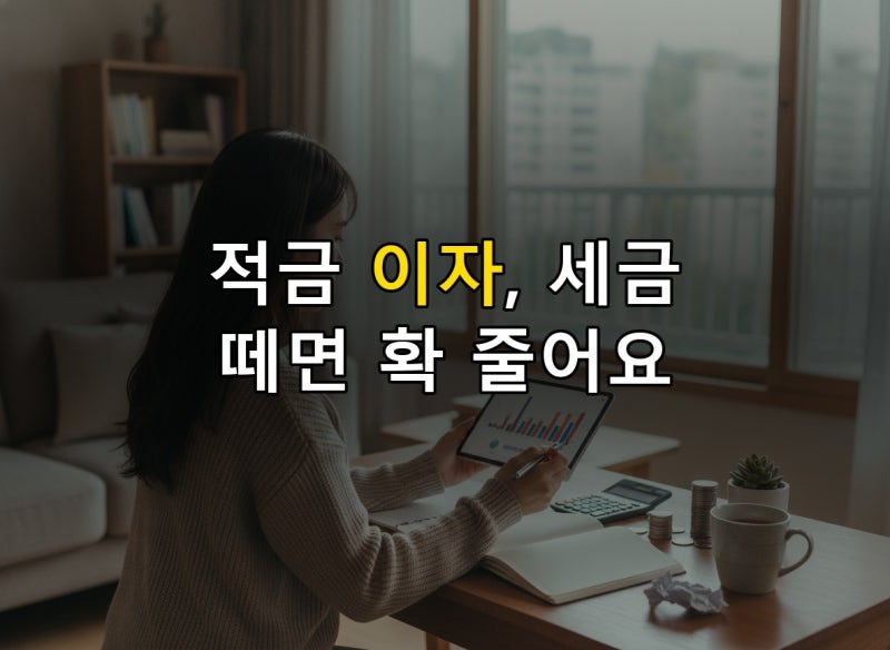 적금 이자 계산 방법, 헷갈리는 세전세후 완벽정리