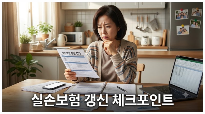 실손보험 갱신주기 비교 및 갱신 전 꼭 확인할 6가지 체크포인트