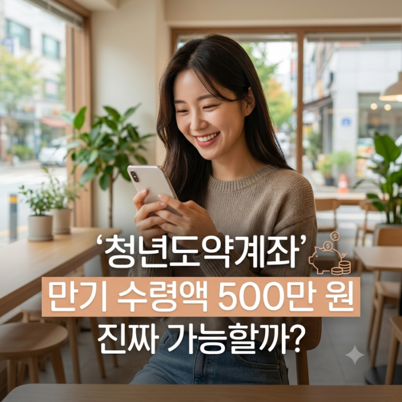 2026 청년도약계좌 만기 신청 방법 및 정부지원금 최대 수령액 총정리
