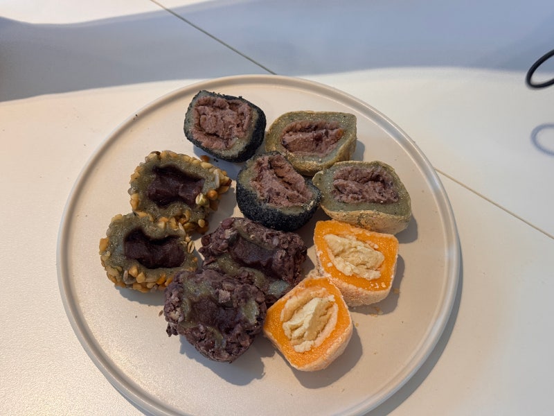 제주 오메기떡 택배 후기, 오메기명원 5가지맛 여름배송 후기