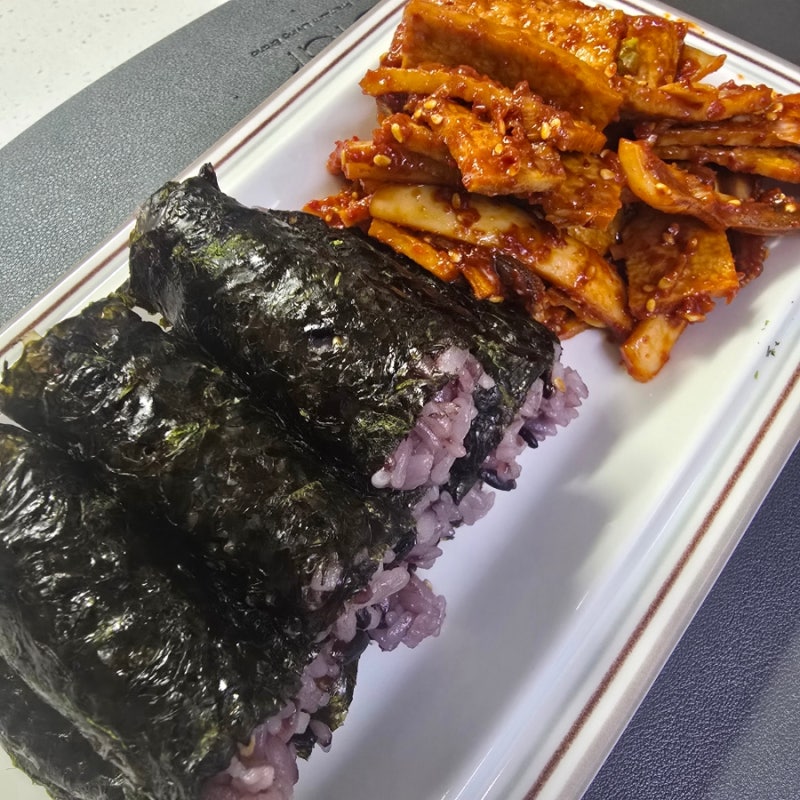 언니네 산지직송 충무김밥, 냉동실 오징어로 집에서 만들어봤어요