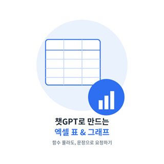 "챗GPT로 엑셀 표와 그래프 만드는 법"