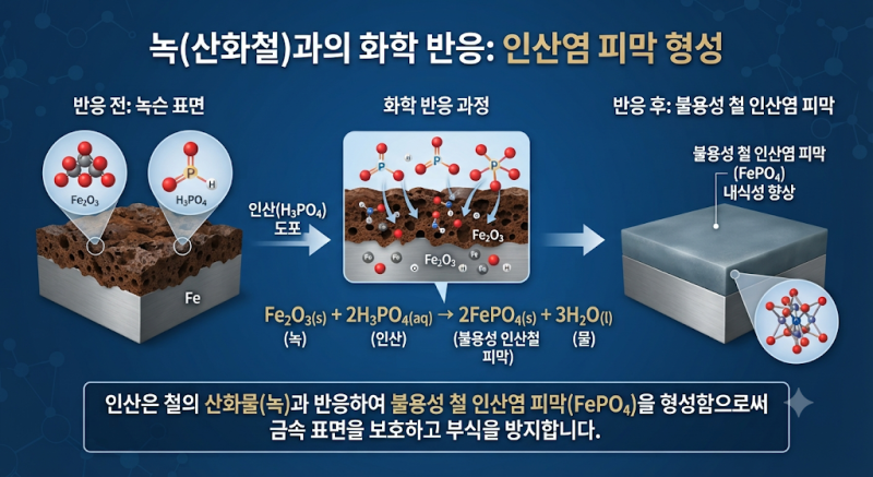 "폐기할뻔 했어요!" 10년 된 공장 기계, 인산 하나로 새것처럼 부활시킨 원리와 시크릿 레시피