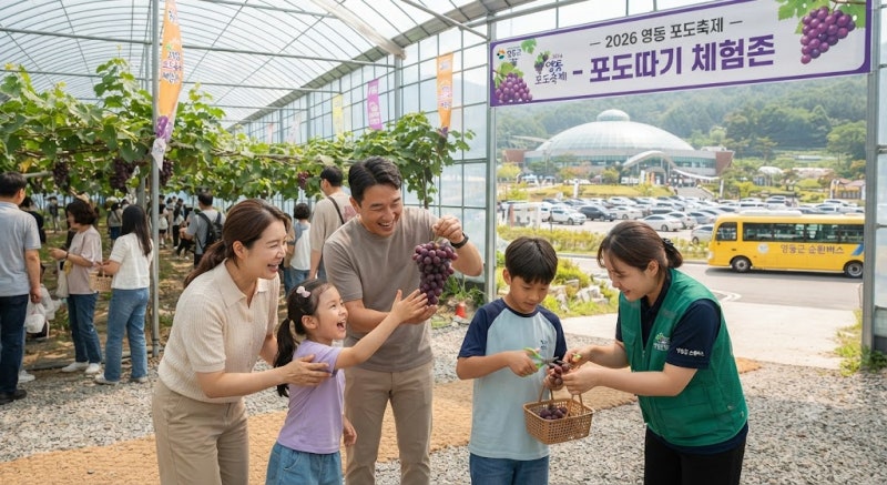 영동 포도축제, 일정부터 주차·포도따기 체험까지 한눈에 보기