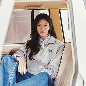 "품절 대란 예상템?" 고윤정 가을 코디로 찰떡! 마리떼 프랑소와 저버 하프집업 맨투맨 추천