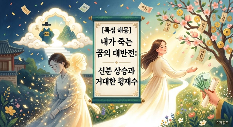 [긴급] 내가 죽는 꿈 꾸셨나요? 절대 그냥 넘기면 안 되는 이유 (충격 해몽, 횡재수, 주의사항)