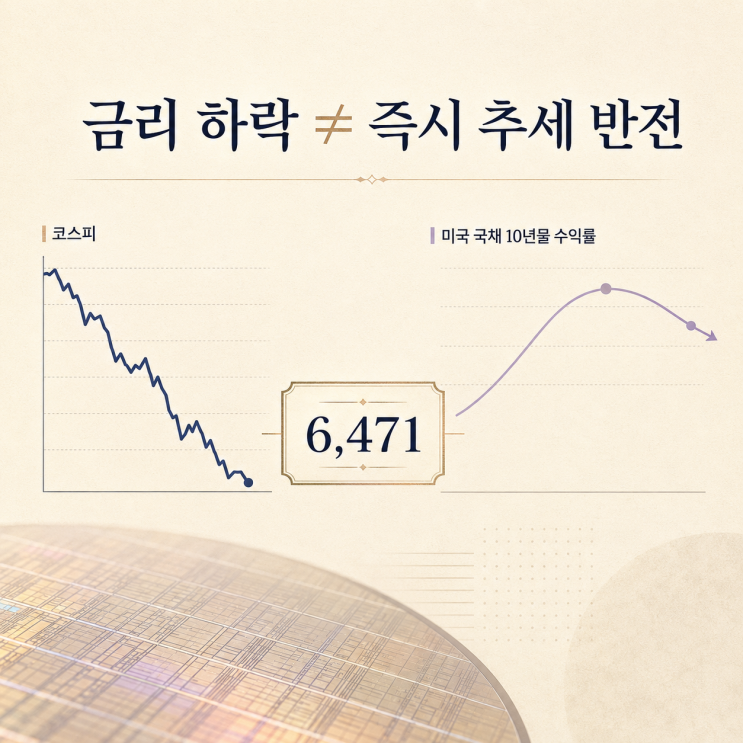 코스피 5.8% 폭락 다음날,오늘 <b>반등</b>할까? 미국 <b>국채금리</b>가 다시 내려....