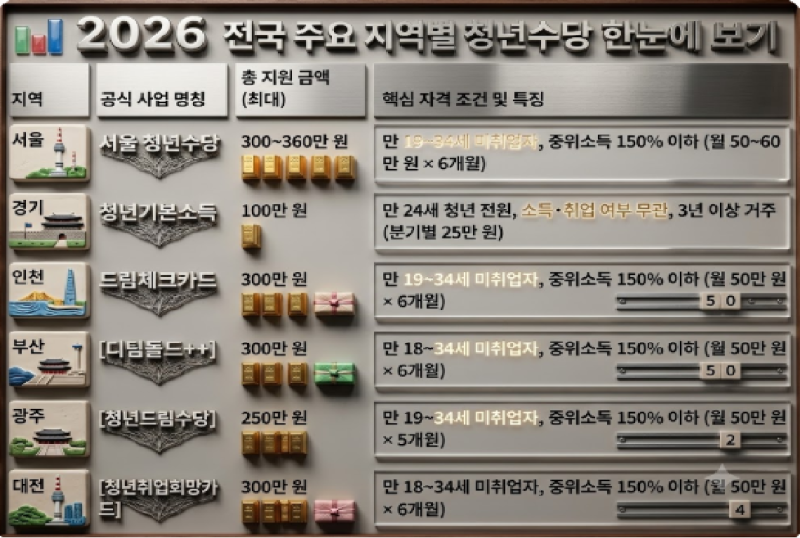 알바생도 가능할까? 청년수당 자격 조건 기준과 소득 요건 완벽 정리