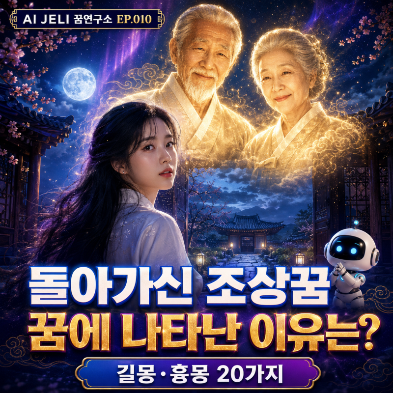돌아가신 조상꿈 해몽 총정리｜조상이 웃는 꿈·돈 주는 꿈·음식 주는 꿈·말없이 바라보는 ....