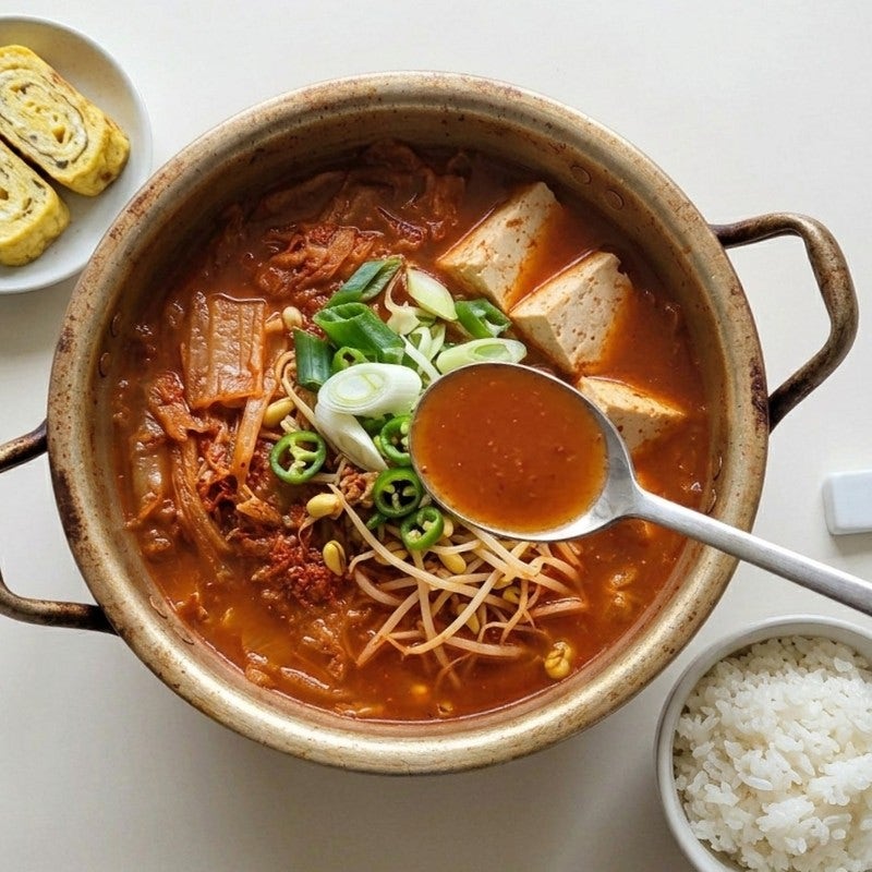얼큰 전 찌개 10분 만에 만들고 명절 속 푸는 법