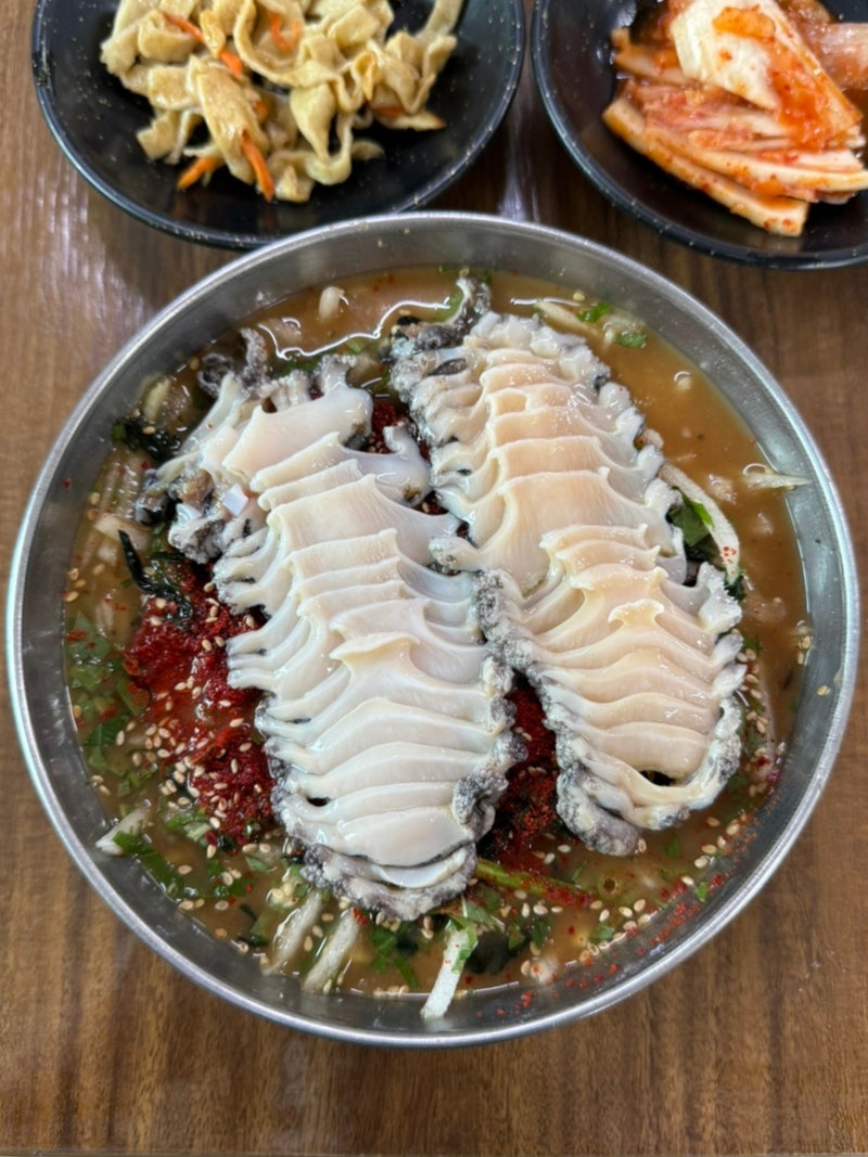 제주 블루리본 맛집 공천포식당 제주식물회 추천