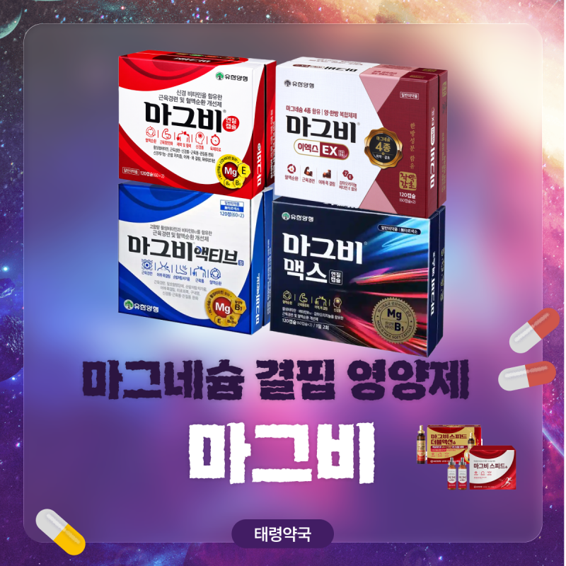 마그비 4종 총정리! 기본·액티브·맥스·이엑스 차이점과 선택 가이드