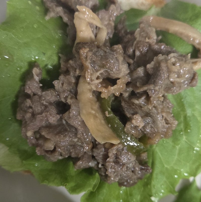초간단 소불고기 수제 햄버거 레시피: 육즙폭발 냉털 요리