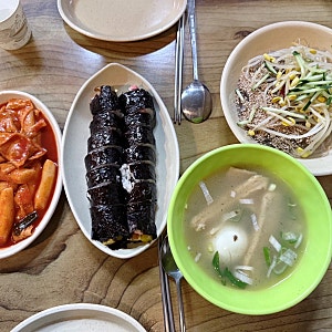 군산 맛집 현지인 추천 안젤라분식 세트 메뉴 후기 ㅣ당면잡채는 필수로 시키기