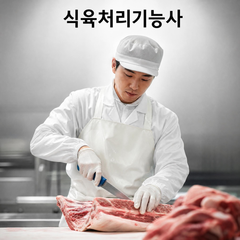 식육처리기능사, 필기보다 실기가 문제? 2026 합격률 보고 준비해야 하는 이유