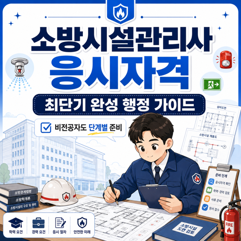 소방시설관리사 응시자격, 소방설비기사 자격증으로 2027년 시험 대비하기