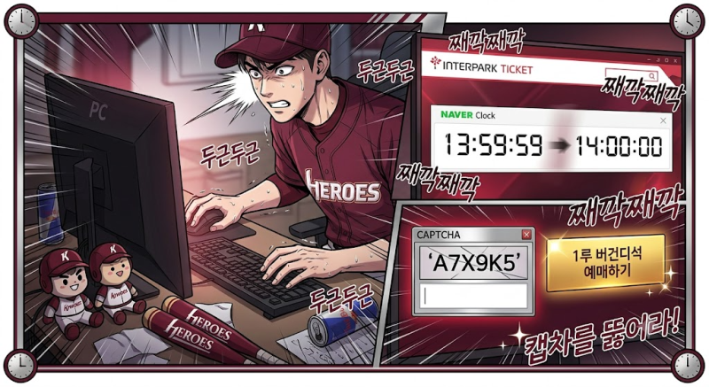 [프로야구] 날씨 걱정 없는 고척 직관! 키움히어로즈 티켓 예매 성공 꿀팁 & 취소표·현장구매....