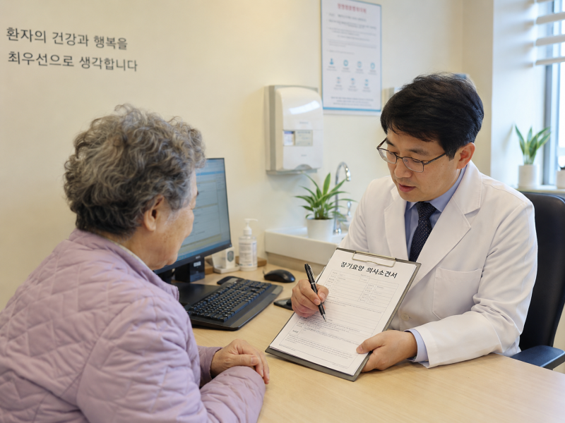 [케어링 화성점] 노인장기요양등급 신청의 첫걸음! 의사소견서 발급 비용, 면제 대상, 주의사....