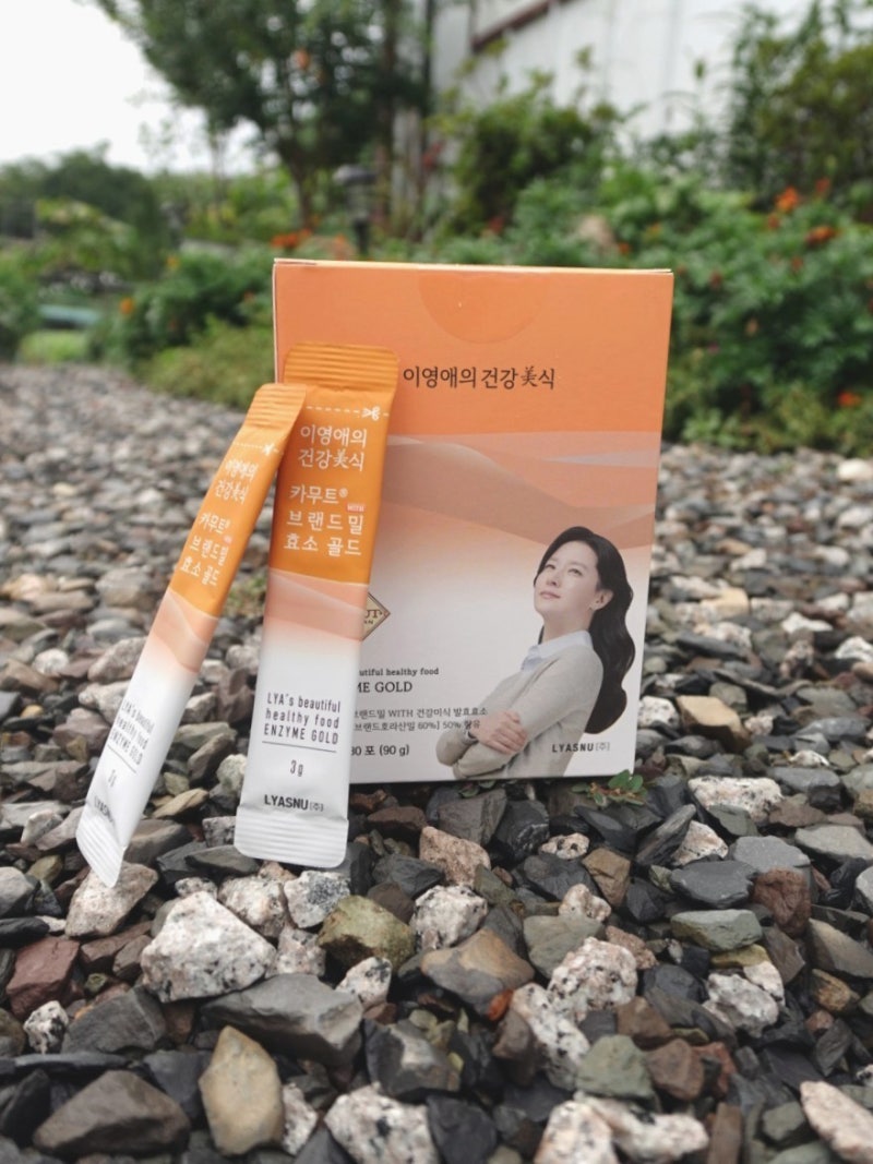 이영애 건강미식 카무트효소 추천, 1년째 챙겨 먹고 있는 루틴