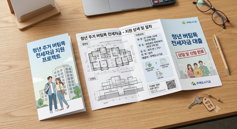 [정부 지원 대출] 청년 버팀목 전세자금 대출 완벽 정리: 의미, 자격요건, 필요서류 (HUG vs HF ....