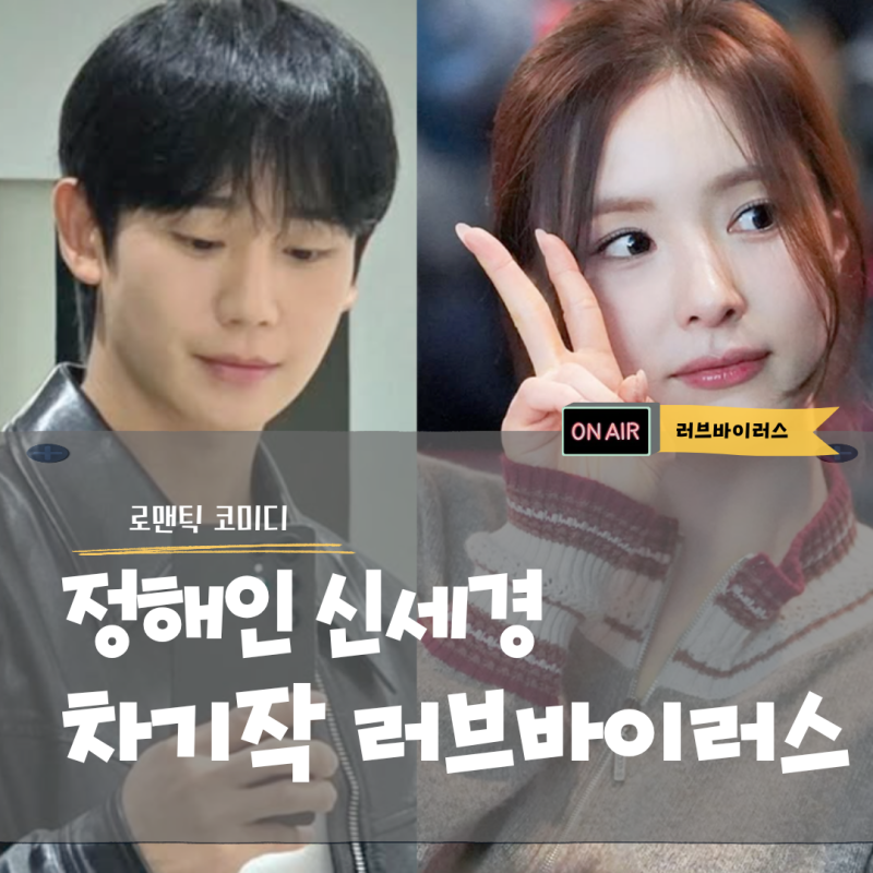 Jung Hae-in and Shin Se-kyung's Next Project 'Love Virus': From Basic Info to Plot and Cast