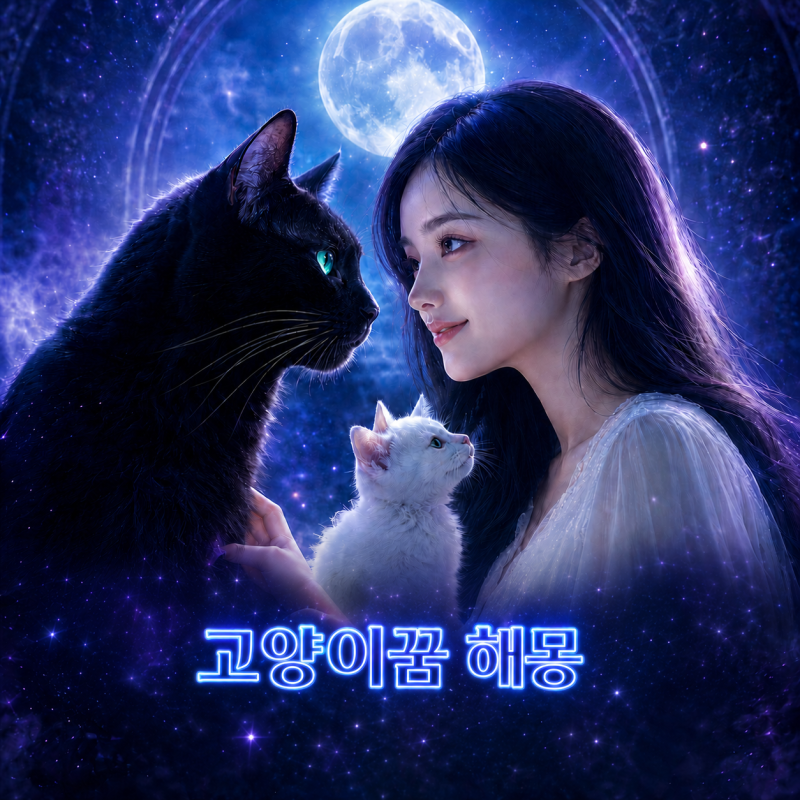 고양이꿈 해몽 총정리 고양이에게 물리는 꿈·검은 고양이·새끼 고양이·고양이가 집에 들어....