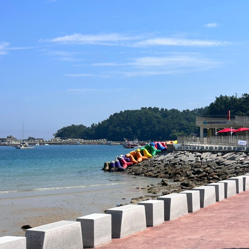 남해 바다 캠핑 ️ 상주은모래비치 오토캠핑장 투명한 청정바다 여름 낭만 가득했던 C58 후기