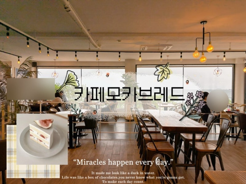 [보령 신흑동]대천해수욕장 카페 오션뷰 베이커리 카페 카페모카브레드