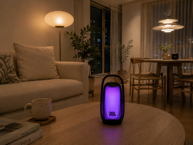 JBL PULSE6 블루투스 스피커 후기, 내 맘대로 조명을 커스텀하는 휴대용 스피커