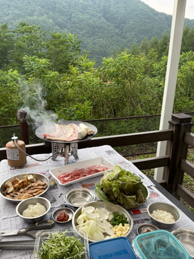 강원도 태백 숙소 추천 태백산 국립공원 소도야영장 카라반