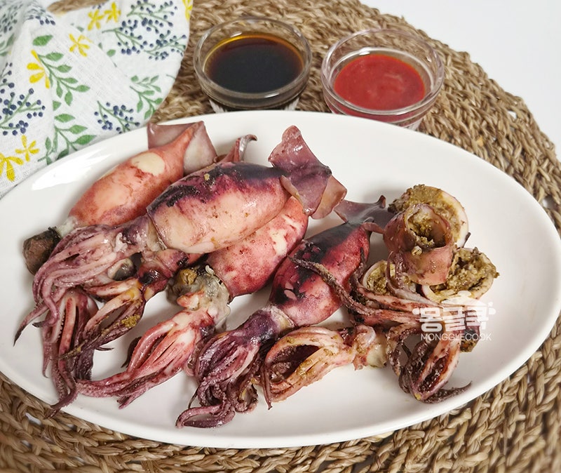 통오징어찜 하는법 손질법부터 찌는법까지