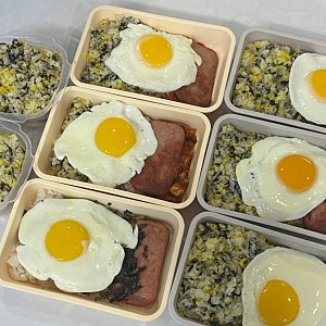 [초보요리] 일주일 도시락 완성  추억의 맛 그대로! 봉구스 밥버거 밀프랩