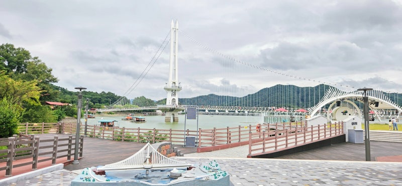 예산 예당호 출렁다리 주차정보 전망대 시간 총정리