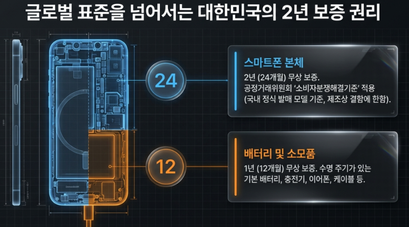 애플 아이폰 무상수리 보증기간 총정리 (해외 직구 보증 & 센터 방문 전 필수 팁)