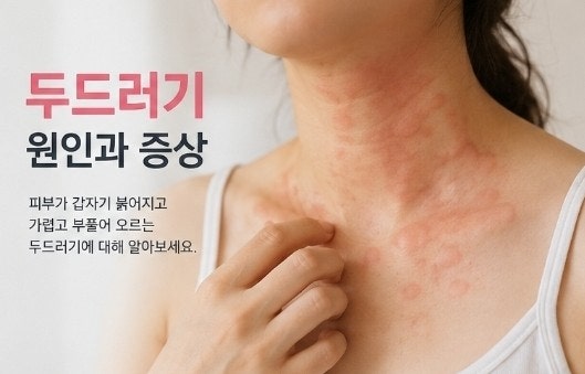두드러기 원인과 증상, 대처법은?